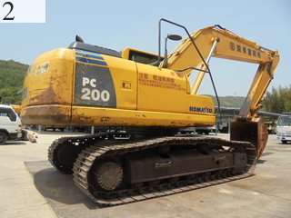 Used Construction Machine Used KOMATSU KOMATSU Excavator 0.7-0.9m3 PC200-8