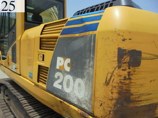 Used Construction Machine Used KOMATSU KOMATSU Excavator 0.7-0.9m3 PC200-8