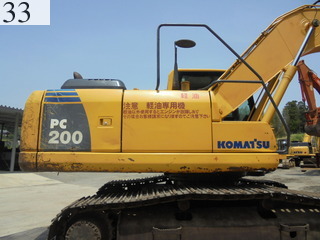 Used Construction Machine Used KOMATSU KOMATSU Excavator 0.7-0.9m3 PC200-8