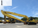 中古建設機械 中古 コマツ KOMATSU 油圧ショベル・バックホー ０．７－０．９立米 PC200LC-8N1