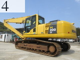 中古建設機械 中古 コマツ KOMATSU 油圧ショベル・バックホー ０．７－０．９立米 PC200LC-8N1