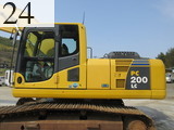 中古建設機械 中古 コマツ KOMATSU 油圧ショベル・バックホー ０．７－０．９立米 PC200LC-8N1