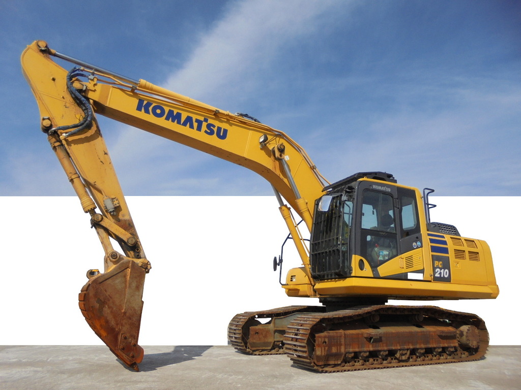 中古建設機械 中古 コマツ KOMATSU 解体機 バックホー解体仕様 PC210-10