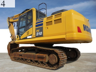 中古建設機械 中古 コマツ KOMATSU 解体機 バックホー解体仕様 PC210-10