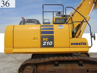 中古建設機械 中古 コマツ KOMATSU 解体機 バックホー解体仕様 PC210-10