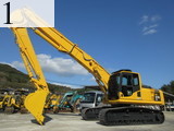 中古建設機械 中古 コマツ KOMATSU 解体機 ロングフロント・ハイリフト PC210LC-8N1