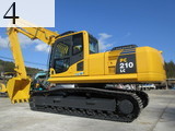 中古建設機械 中古 コマツ KOMATSU 解体機 ロングフロント・ハイリフト PC210LC-8N1