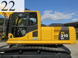 中古建設機械 中古 コマツ KOMATSU 解体機 ロングフロント・ハイリフト PC210LC-8N1