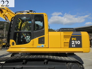 中古建設機械 中古 コマツ KOMATSU 解体機 ロングフロント・ハイリフト PC210LC-8N1