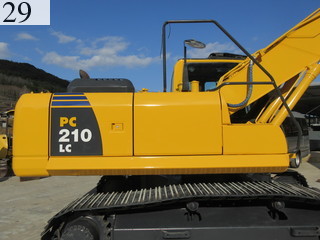 中古建設機械 中古 コマツ KOMATSU 解体機 ロングフロント・ハイリフト PC210LC-8N1