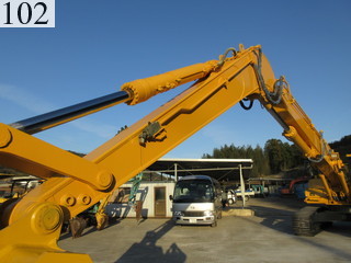 中古建設機械 中古 コマツ KOMATSU 解体機 ロングフロント・ハイリフト PC210LC-8N1