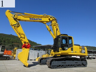 中古建設機械 中古 コマツ KOMATSU 解体機 ロングフロント・ハイリフト PC210LC-8N1