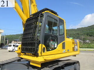 中古建設機械 中古 コマツ KOMATSU 解体機 ロングフロント・ハイリフト PC210LC-8N1