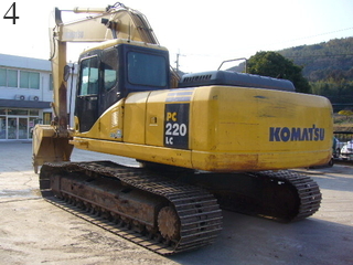 中古建設機械 中古 コマツ KOMATSU 油圧ショベル・バックホー ０．７－０．９立米 PC220LC-7