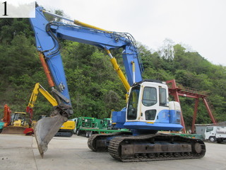 中古建設機械 中古 コマツ KOMATSU 解体機 ロングフロント・ハイリフト PC228USLC-8