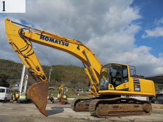 中古建設機械 中古 コマツ KOMATSU 油圧ショベル・バックホー １．０立米以上 PC350-10