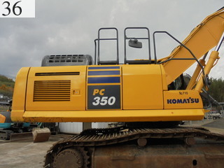 中古建設機械 中古 コマツ KOMATSU 油圧ショベル・バックホー １．０立米以上 PC350-10