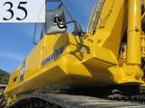 中古建設機械 中古 コマツ KOMATSU 解体機 ロングフロント・ハイリフト PC350LC-8