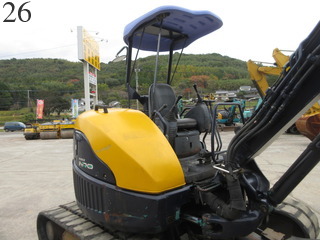 中古建設機械 中古 コマツ KOMATSU 油圧ショベル・バックホー ０．２－０．３立米 PC40MR-1F