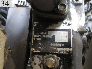 中古建設機械 中古 コマツ KOMATSU 油圧ショベル・バックホー ０．２－０．３立米 PC40MR-1F