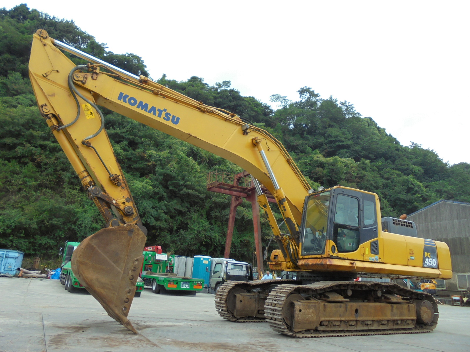 中古建設機械 中古 コマツ KOMATSU 油圧ショベル・バックホー １．０立米以上 PC450-8