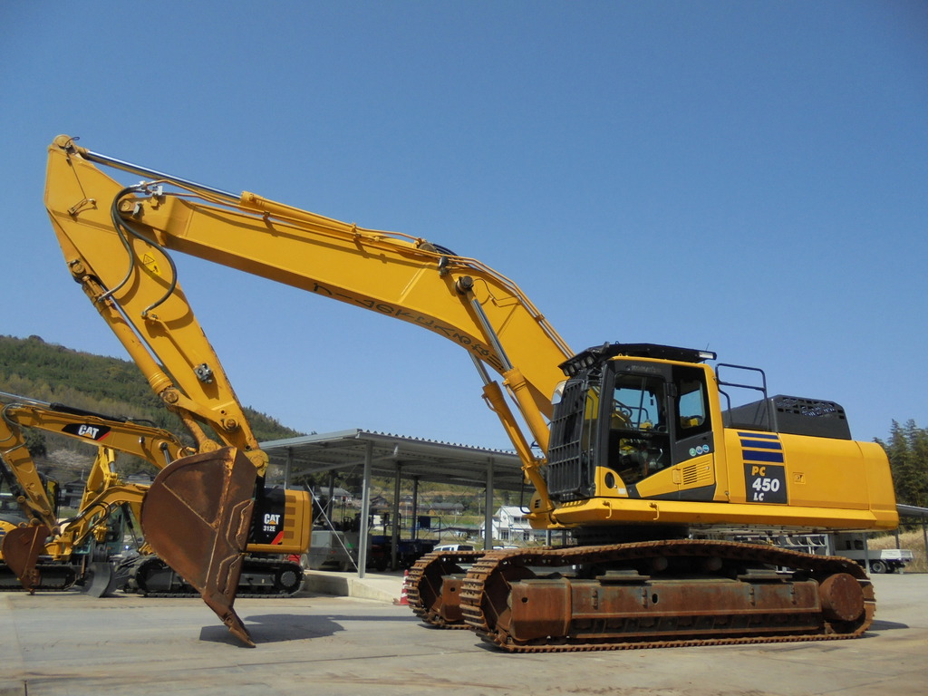 中古建設機械 中古 コマツ KOMATSU 解体機 バックホー解体仕様 PC450LC-10