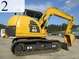 中古建設機械 中古 コマツ KOMATSU 解体機 バックホー解体仕様 PC60-8