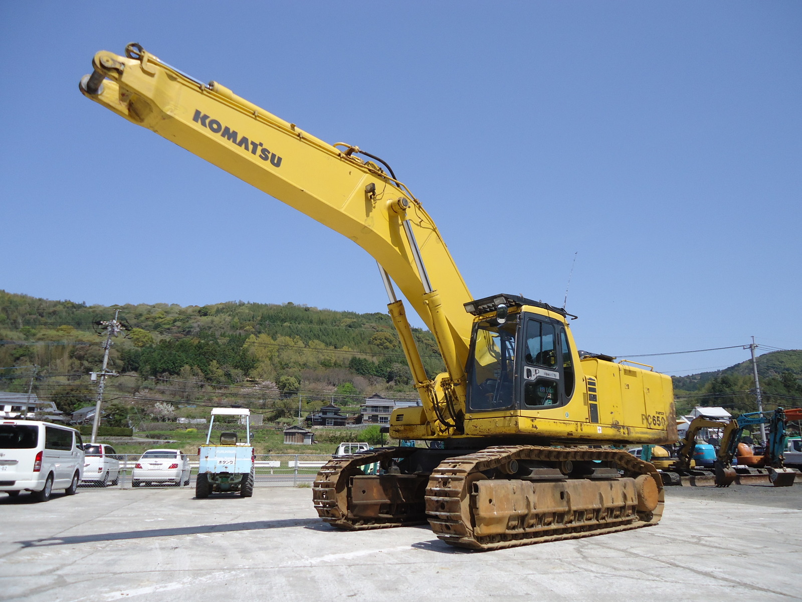 中古建設機械 中古 コマツ KOMATSU 油圧ショベル・バックホー １．０立米以上 PC650-6