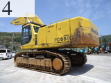 中古建設機械 中古 コマツ KOMATSU 油圧ショベル・バックホー １．０立米以上 PC650-6