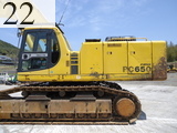 中古建設機械 中古 コマツ KOMATSU 油圧ショベル・バックホー １．０立米以上 PC650-6