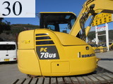 中古建設機械 中古 コマツ KOMATSU 油圧ショベル・バックホー ０．２－０．３立米 PC78US-10