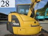 中古建設機械 中古 コマツ KOMATSU 油圧ショベル・バックホー ０．２－０．３立米 PC78US-8