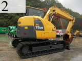 中古建設機械 中古 コマツ KOMATSU 油圧ショベル・バックホー ０．２－０．３立米 PC78US-8