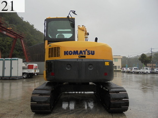 中古建設機械 中古 コマツ KOMATSU 油圧ショベル・バックホー ０．２－０．３立米 PC78US-8