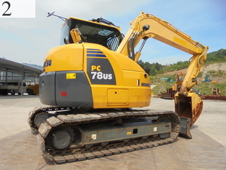 中古建設機械 中古 コマツ KOMATSU 解体機 バックホー解体仕様 PC78US-8