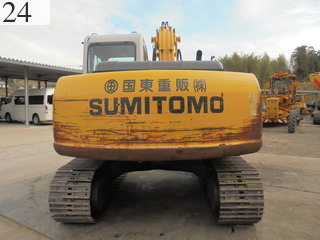 中古建設機械 中古 住友建機 SUMITOMO 油圧ショベル・バックホー ０．４－０．５立米 SH120-3