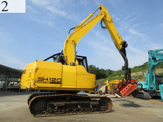 Used Construction Machine Used SUMITOMO SUMITOMO Forestry excavators Harvester SH120-5