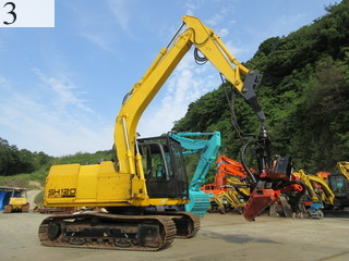 Used Construction Machine Used SUMITOMO SUMITOMO Forestry excavators Harvester SH120-5