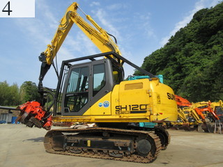 Used Construction Machine Used SUMITOMO SUMITOMO Forestry excavators Harvester SH120-5