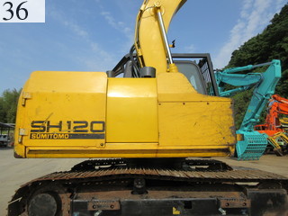 Used Construction Machine Used SUMITOMO SUMITOMO Forestry excavators Harvester SH120-5