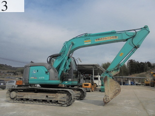 中古建設機械 中古 コベルコ建機 KOBELCO 油圧ショベル・バックホー ０．４－０．５立米 SK135SR-1ES