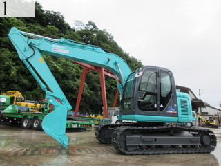 中古建設機械 中古 コベルコ建機 KOBELCO 油圧ショベル・バックホー ０．４－０．５立米 SK135SR-1ES