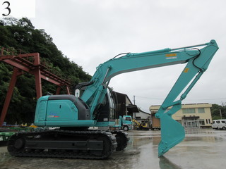 中古建設機械 中古 コベルコ建機 KOBELCO 油圧ショベル・バックホー ０．４－０．５立米 SK135SR-1ES