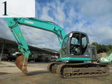 中古建設機械 中古 コベルコ建機 KOBELCO 油圧ショベル・バックホー ０．４－０．５立米 SK135SR-1ES