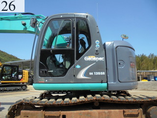 中古建設機械 中古 コベルコ建機 KOBELCO 油圧ショベル・バックホー ０．４－０．５立米 SK135SR-2