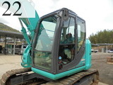 中古建設機械 中古 コベルコ建機 KOBELCO 油圧ショベル・バックホー ０．４－０．５立米 SK135SR-3