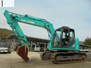 中古建設機械 中古 コベルコ建機 KOBELCO 油圧ショベル・バックホー ０．４－０．５立米 SK135SR-3