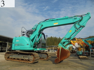 中古建設機械 中古 コベルコ建機 KOBELCO 油圧ショベル・バックホー ０．４－０．５立米 SK135SR-3