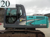 Used Construction Machine Used KOBELCO KOBELCO Excavator 0.7-0.9m3 SK200-8