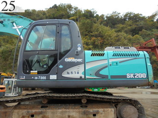 Used Construction Machine Used KOBELCO KOBELCO Excavator 0.7-0.9m3 SK200-8